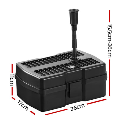 Gardeon Solar Pond Pump with Filter Box 4.6FT