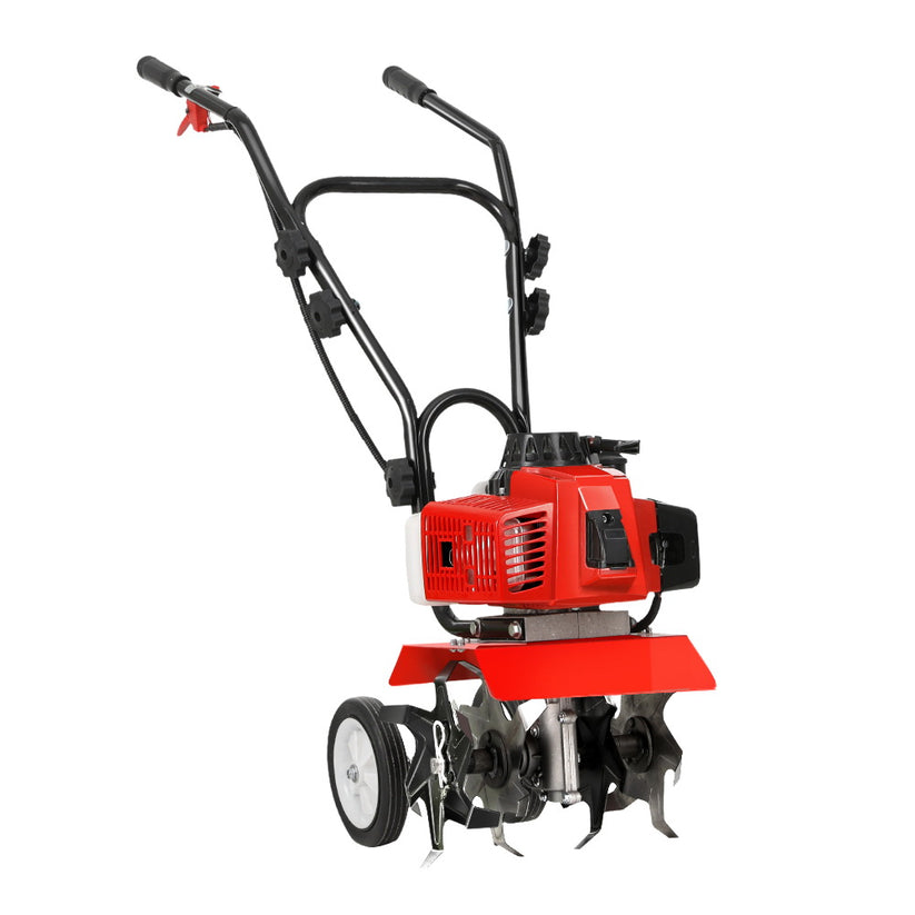 Giantz 88CC Tiller Garden Cultivator Rototiller 6 Blades Soil Plower