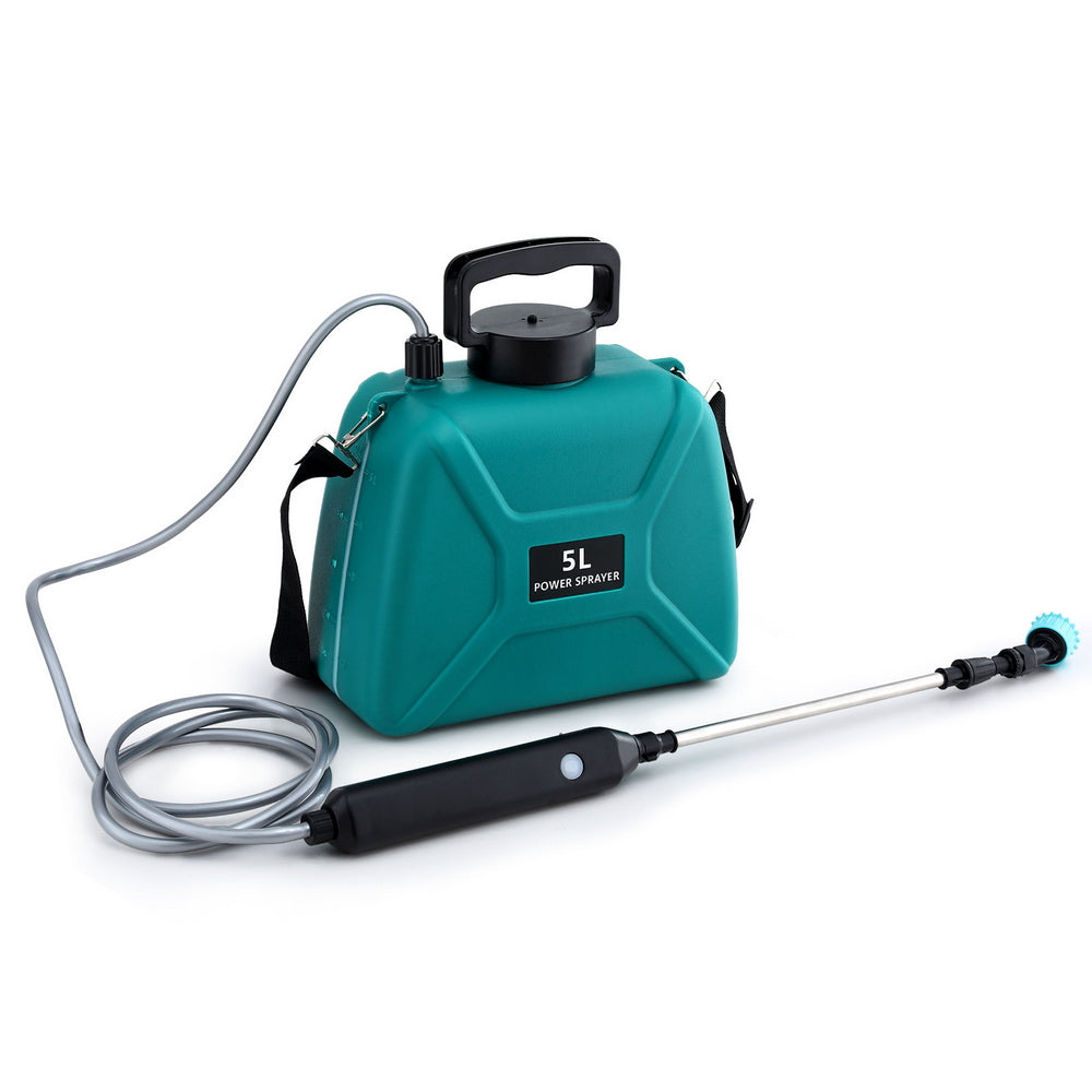 Giantz Weed Sprayer Garden Sprayer USB Charging Electric Shoulder Sprayer 5L