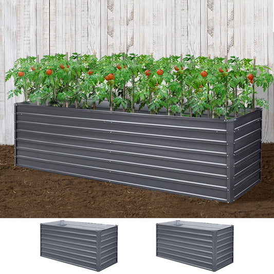 Greenfingers Raised Garden Bed Planter Box – 320 x 80 x 77cm