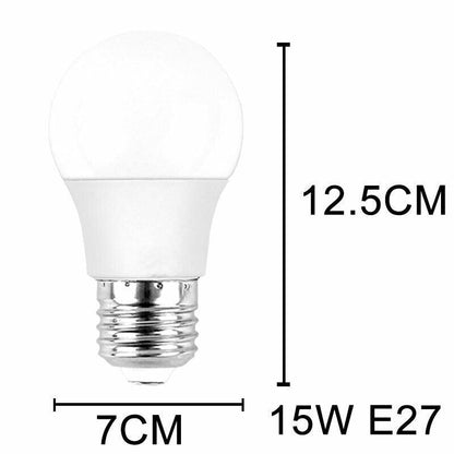 1 PCS 220V 15W  NEW LED Radar Sensor Motion Bulb E27 B22 Smart Security Light Lamp Globe Bulb