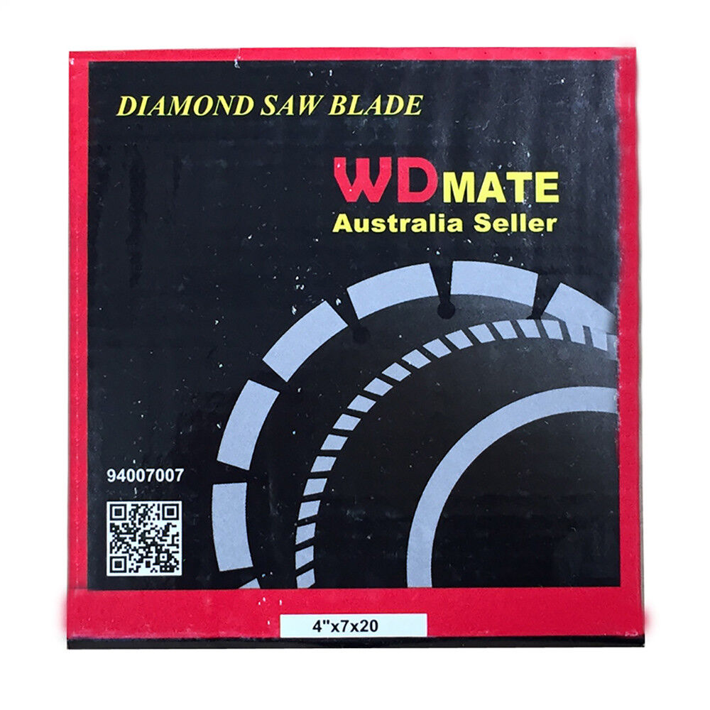 3x 105mm Dry Diamond Cutting Disc 4" Wheel Saw Blade 2.0*7mm Segment 20/16 Tile