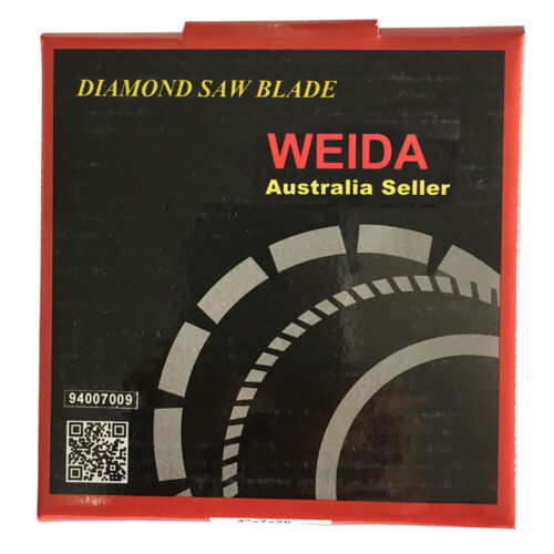 2x 105mm Turbo Diamond Cutting Disc Dry Wet 4" Circular Saw Blade 2*7mm 20/16mm