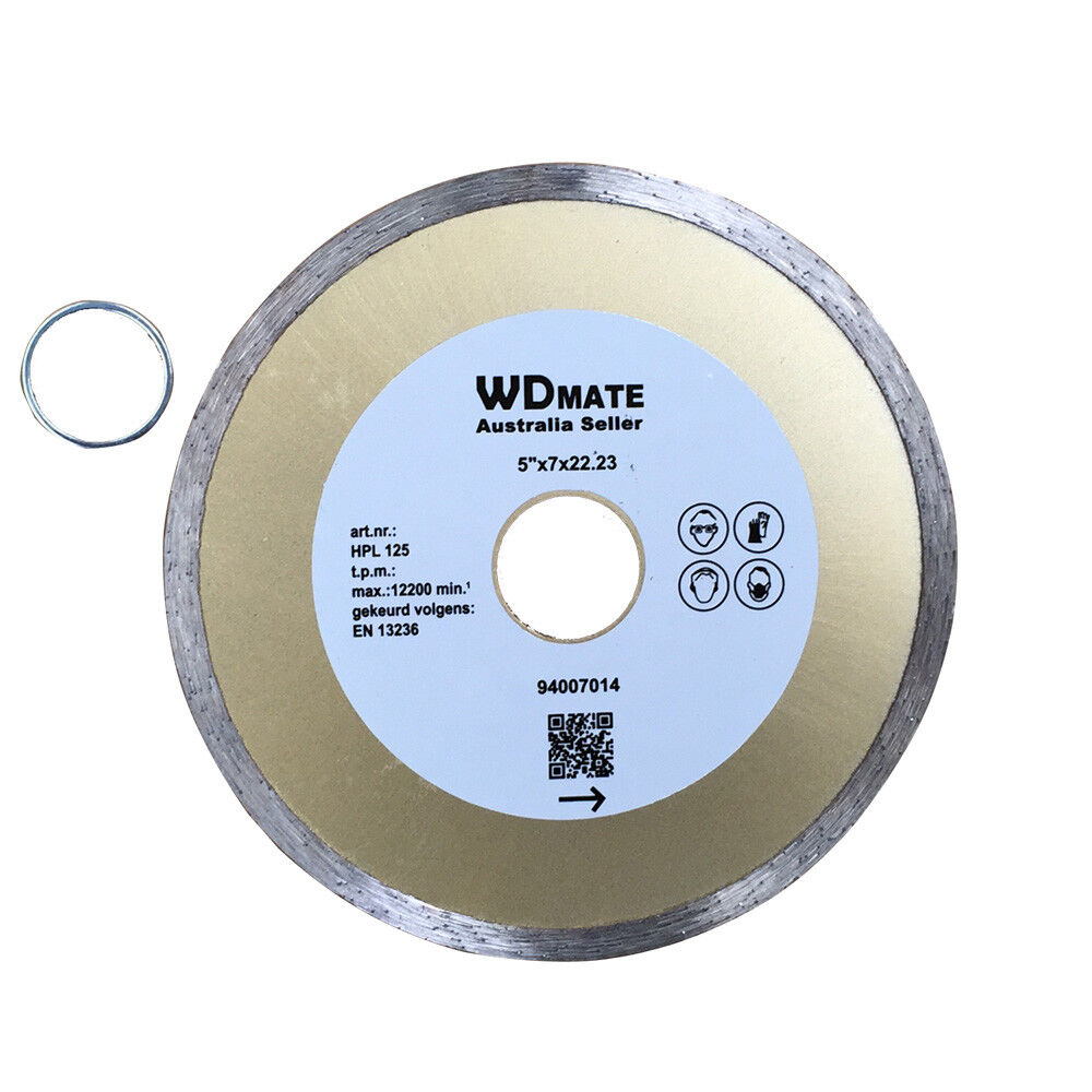 125mm Diamond Cutting Disc 5" Wet Circular Saw Blade 22/20mm Concrete Tile Brick