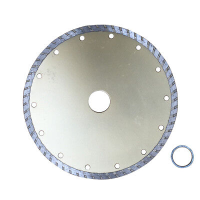 180mm Diamond Turbo Dry Wet Circular Saw Disc Cutting Blade 7*2.4mm 7" 25.4mm