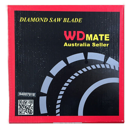 2x Diamond Cutting Blade180mm 2.4*7mm 7" Dry Wet Turbo Circular Saw Disc 25.4mm