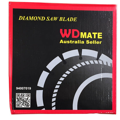 2x 230mm Diamond Cutting 2.6*7mm Dry Segment Circular Saw Blade 25.4/22mm Tile